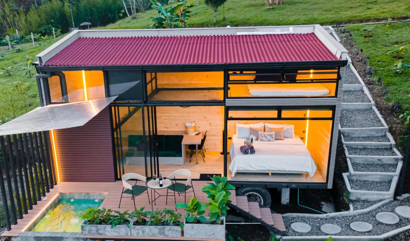 Ecohotel Monte Tierra Habitaciones Y Glamping Филандия Экстерьер фото