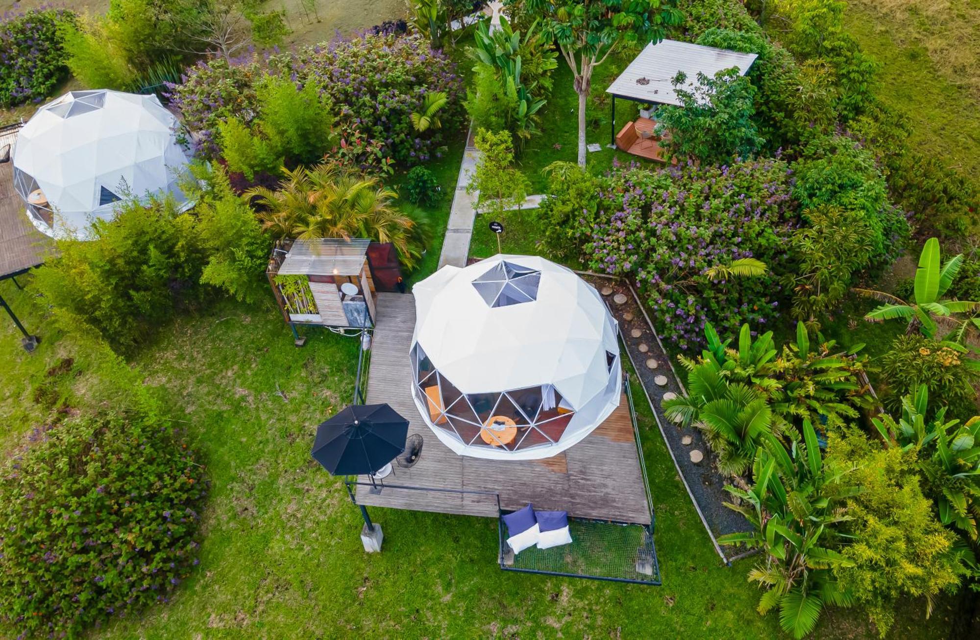 Ecohotel Monte Tierra Habitaciones Y Glamping Филандия Экстерьер фото