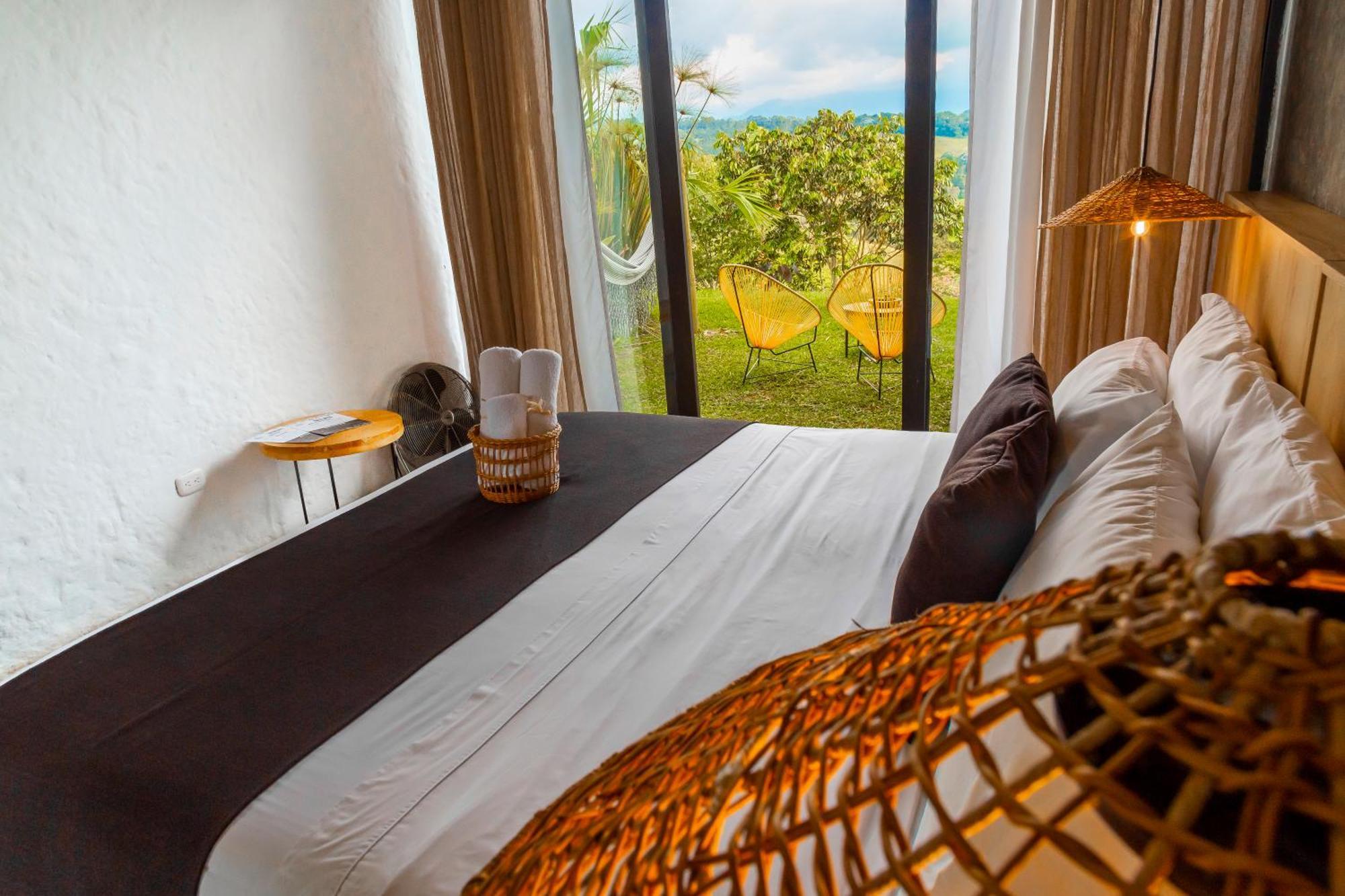 Ecohotel Monte Tierra Habitaciones Y Glamping Филандия Номер фото
