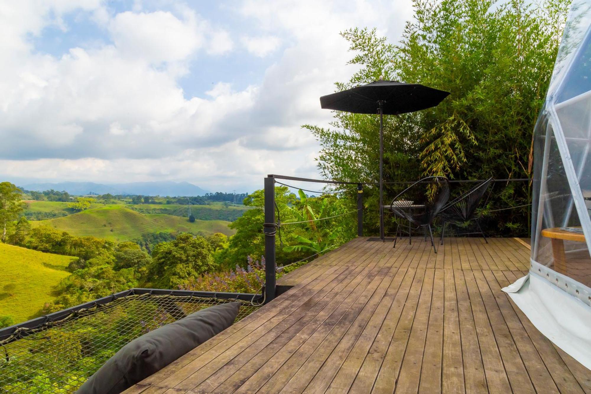 Ecohotel Monte Tierra Habitaciones Y Glamping Филандия Номер фото